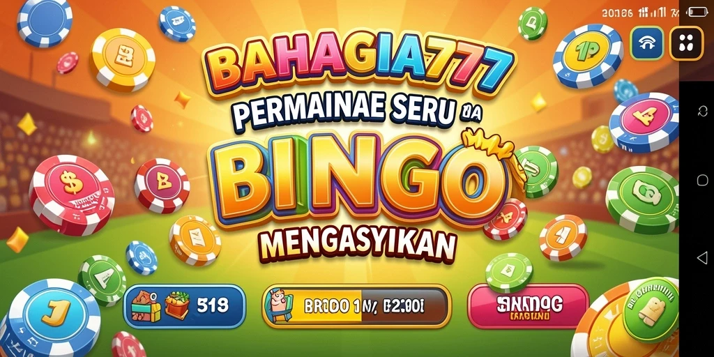 Tampilan gameplay Bingo yang menarik dan interaktif.