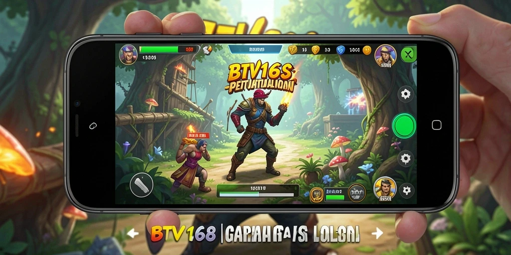 Tangkapan layar gameplay BTV168 yang menampilkan aksi seru dalam permainan.