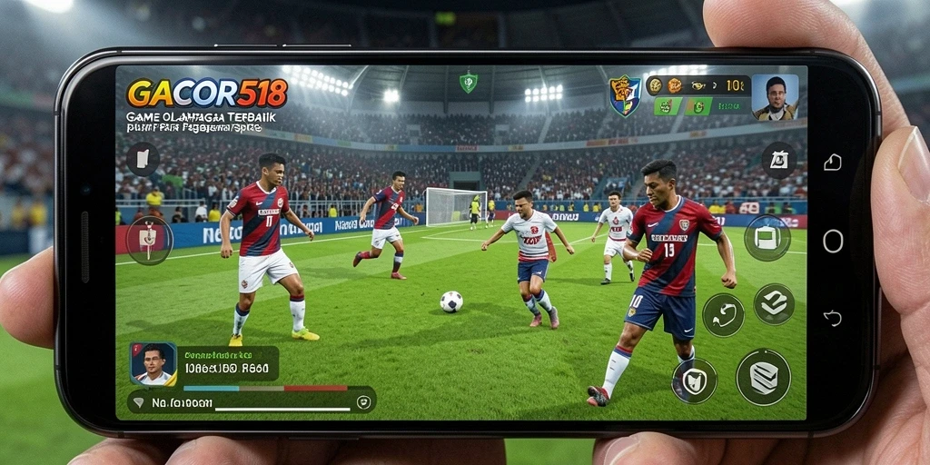 Tampilan gameplay GACOR518 yang realistis dalam cabang olahraga.