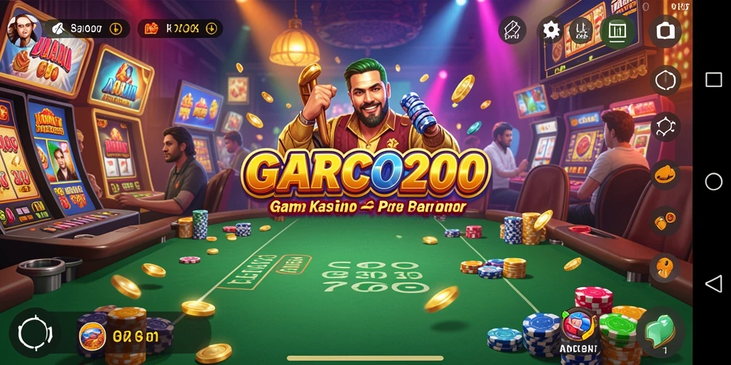 Tampilan gameplay seru dan menegangkan dari GARCO200.