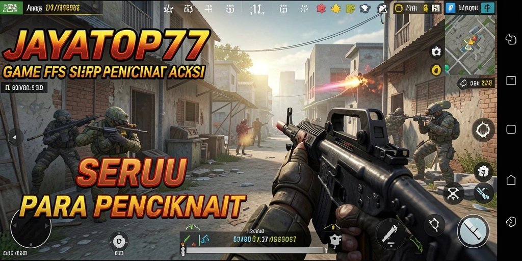 Tampilan gameplay seru dari JAYATOP77 dengan aksi tembak-menembak yang mendebarkan.